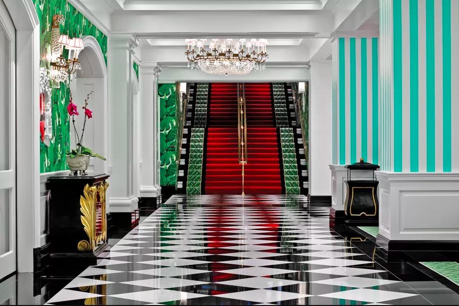 interior design of Dorothy Draper