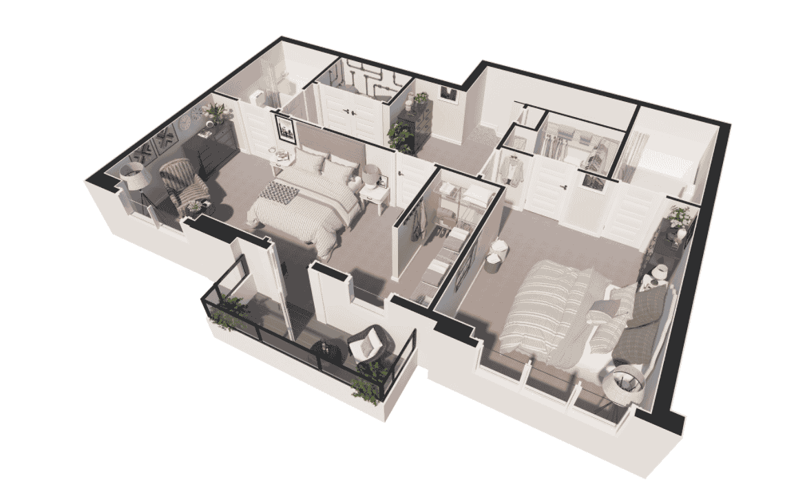 3D Floor Plan in Architectural and Interior Design