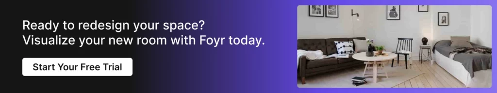 Easily try different home office design ideas using Foyr. 