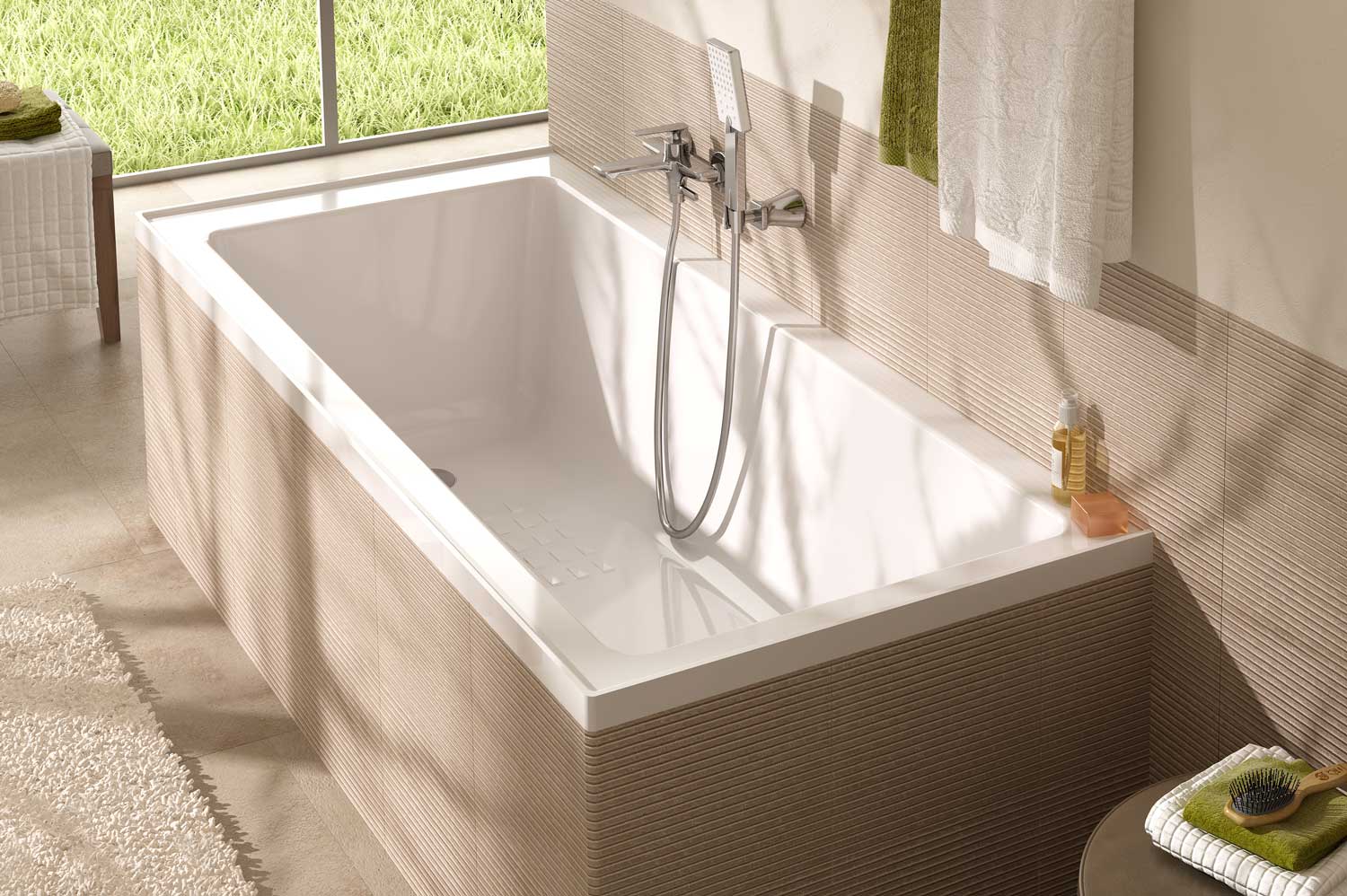 inset bathtub dimensions