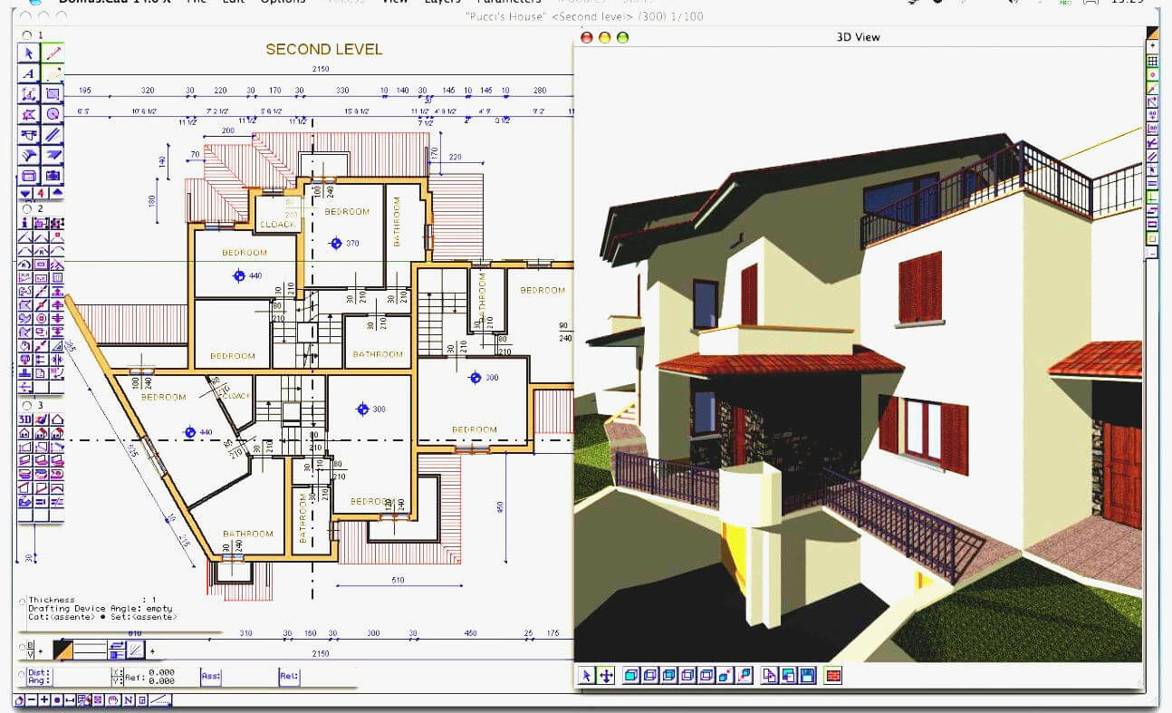 Interior Design Blue print