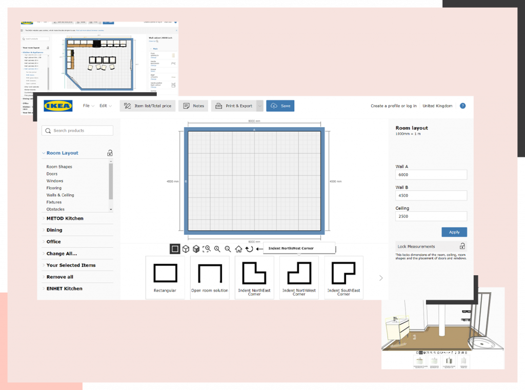 ikea - room design software