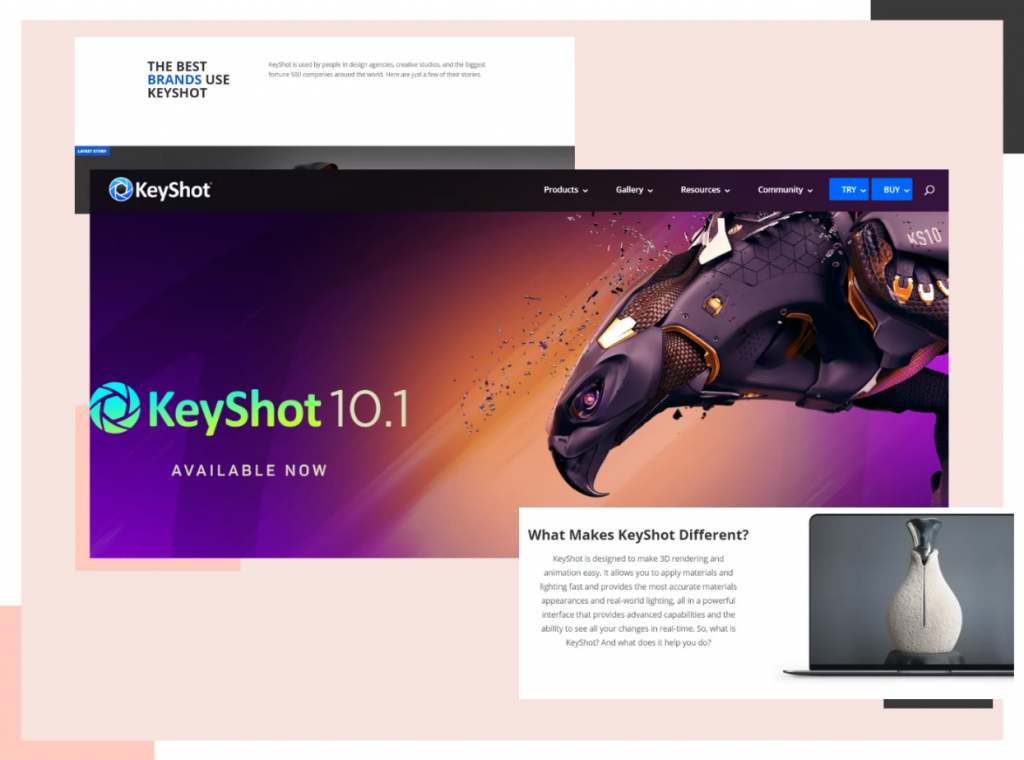 keyshot - v-ray alternatives