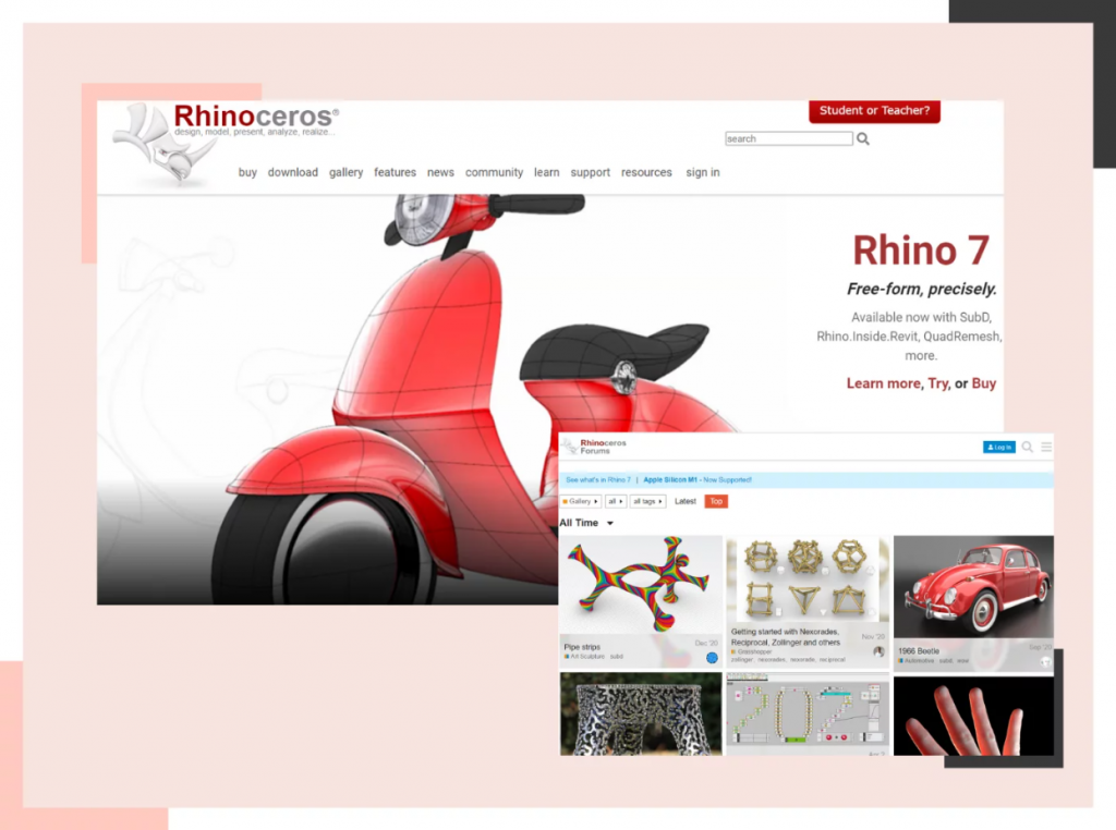rhinoceros - v-ray alternatives