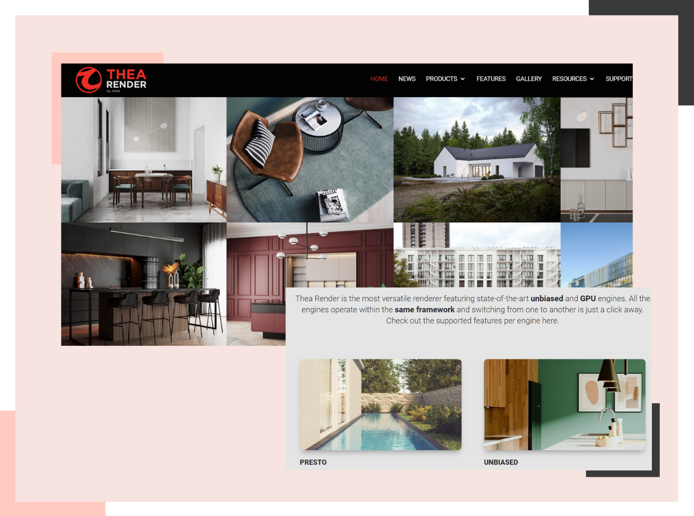 thea rendering software