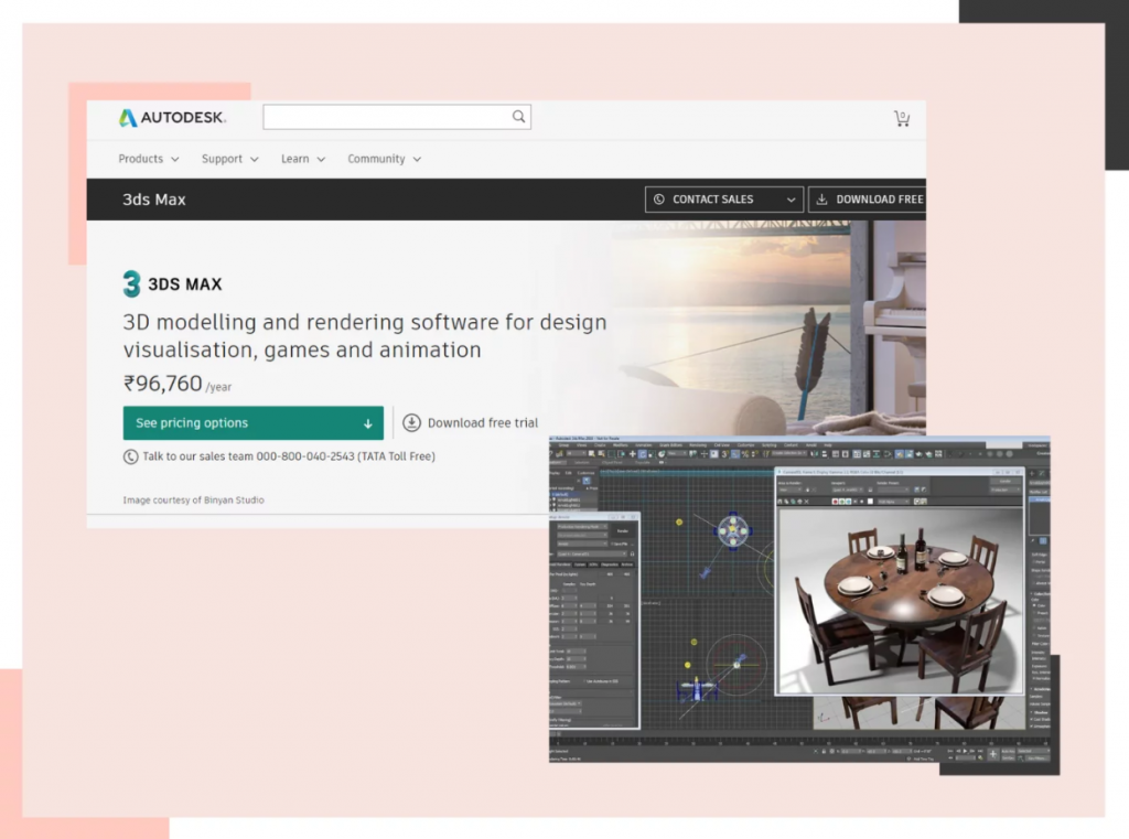 autodesk 3ds max - 3d modeling software