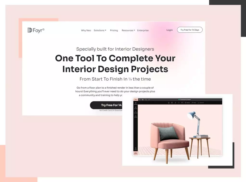 foyr neo - 3d rendering software