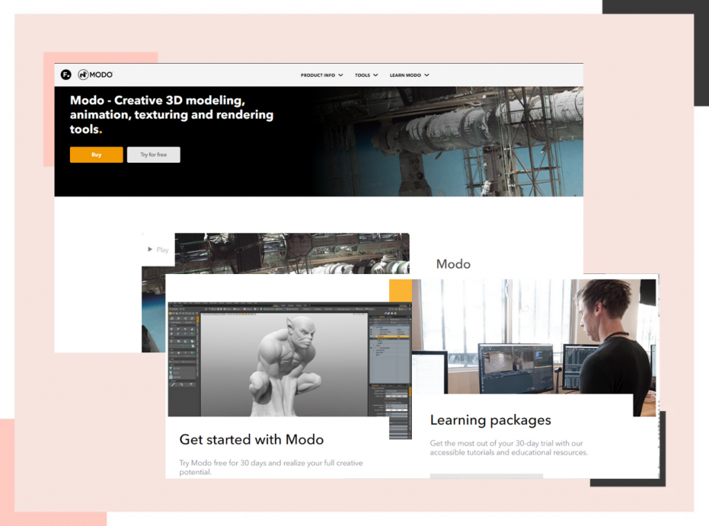 modo - 3d modeling software