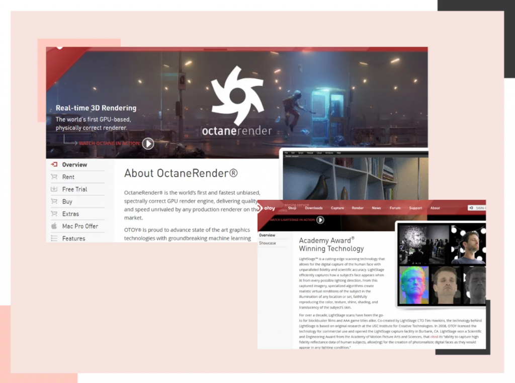 octane render - 3d rendering software