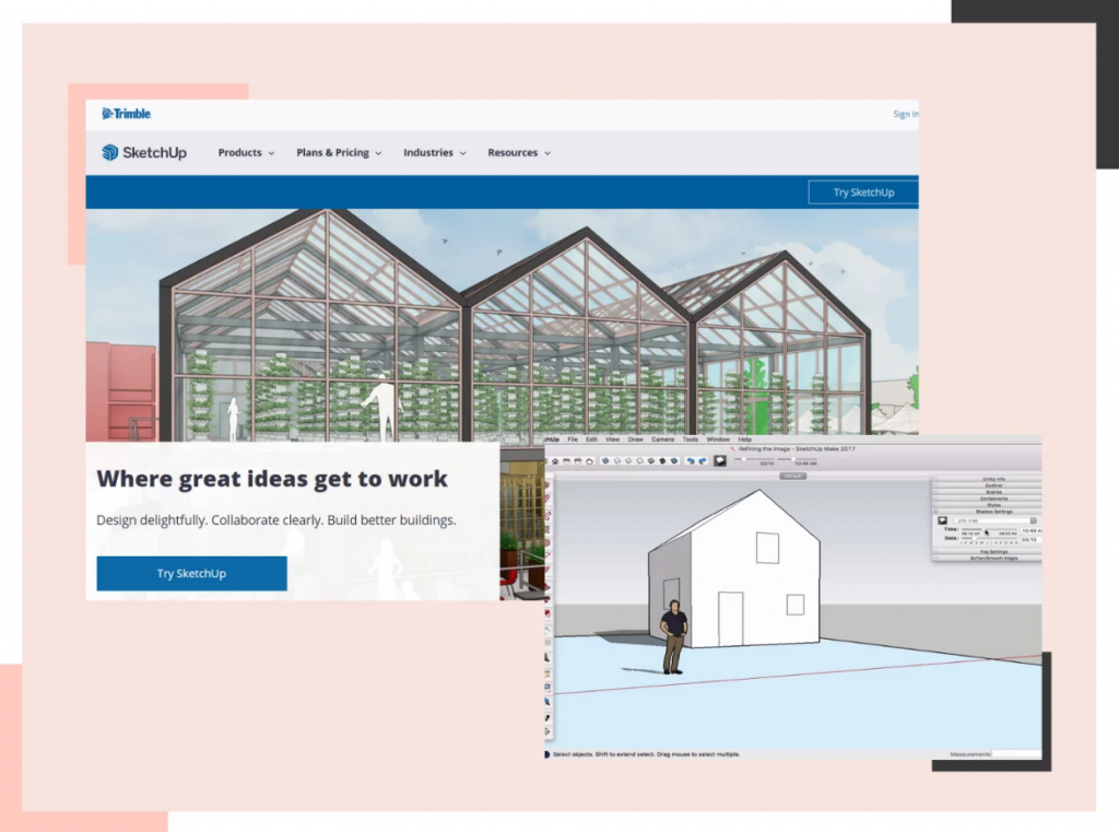 sketchup - 3d modeling software