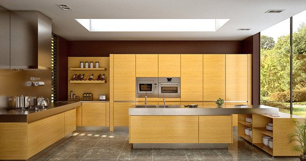 Modern Kitchens with Wood Finishes