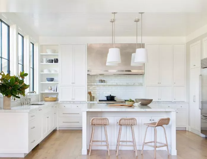 white kitchen