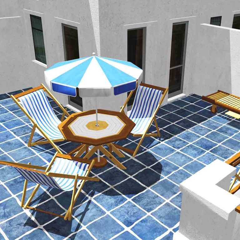 Ceramic Tile Patio design ideas