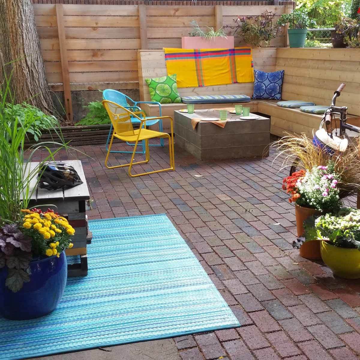 Cobblestone Brick Patio design ideas