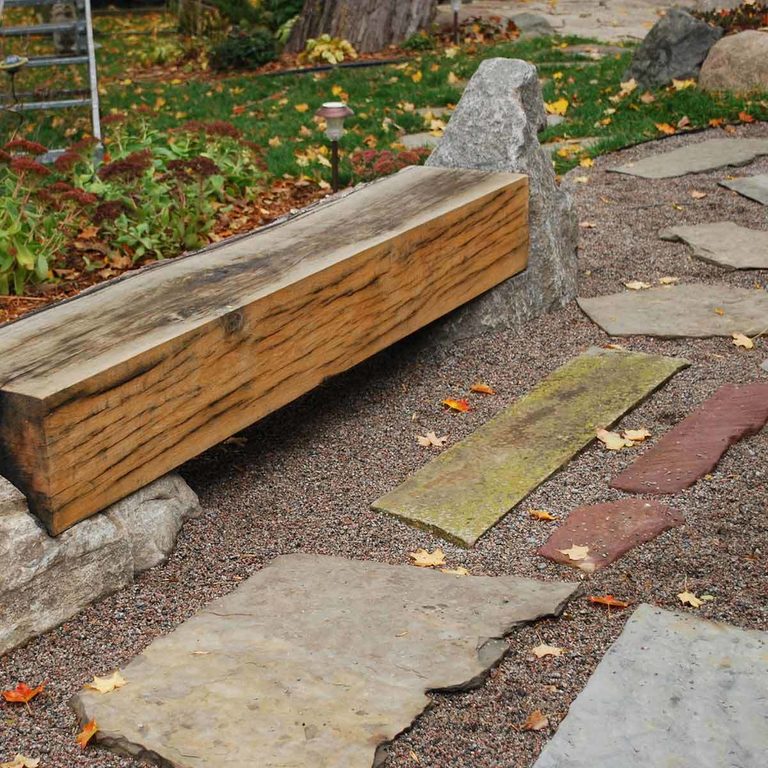 Flagstone and Pea Pebble