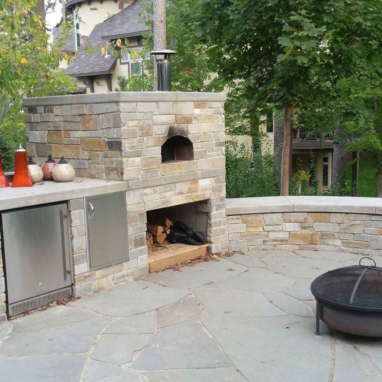 Gray flagstone