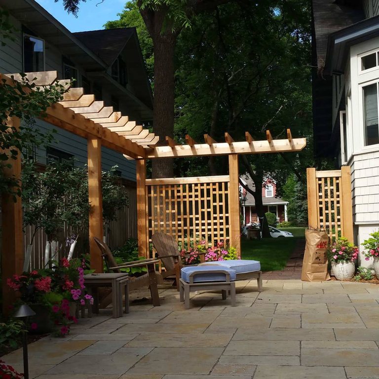 Limestone Patio