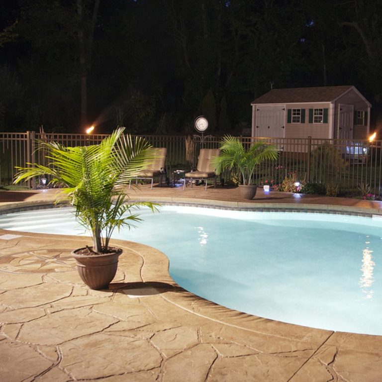 Stamped Concrete - patio design ideas