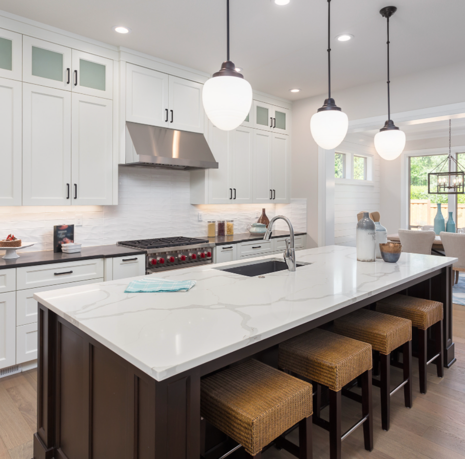 high end luxury kitchen island