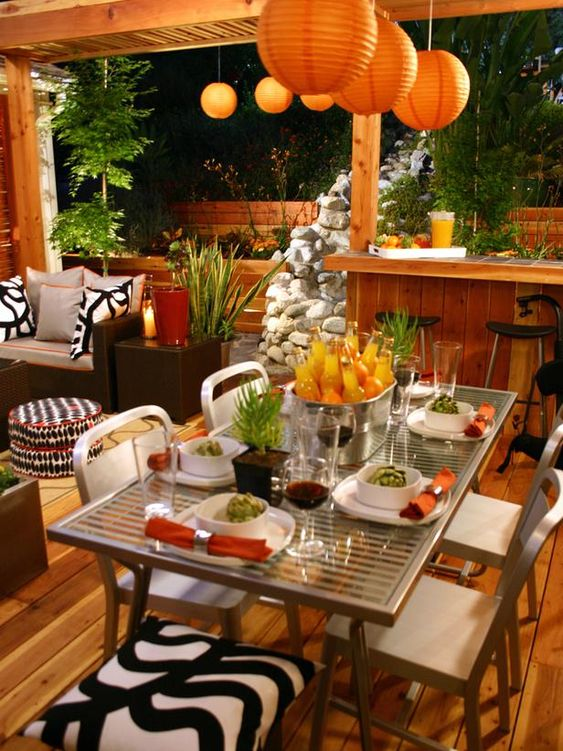 include melamine plates front porch decorating ideas