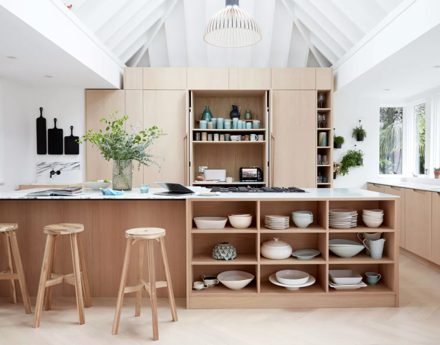 kitchen design with storage