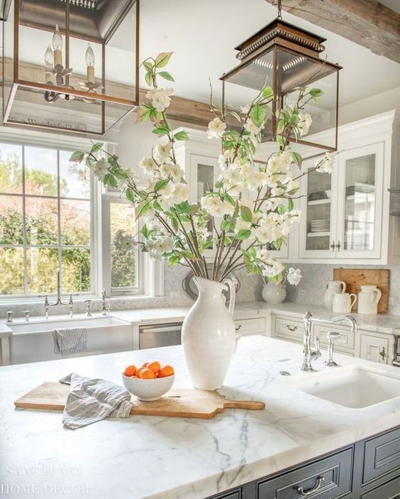 kitchen spring decor