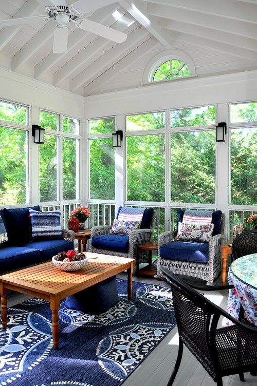 master the print pattern mix front porch decorating ideas