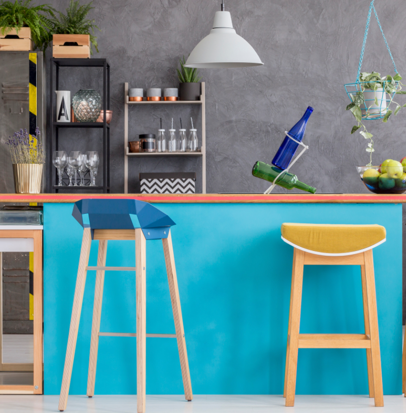 modern and personalized kitchen island