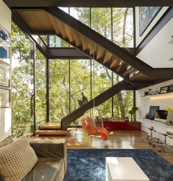 slatted a breeze porch decorating ideas