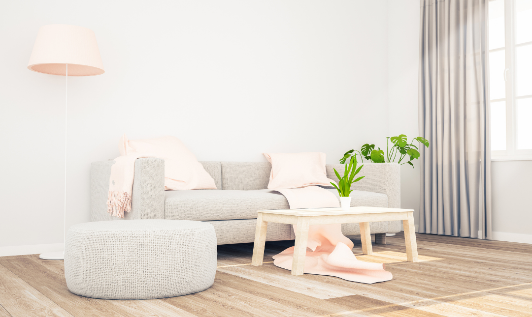 Extra White living room