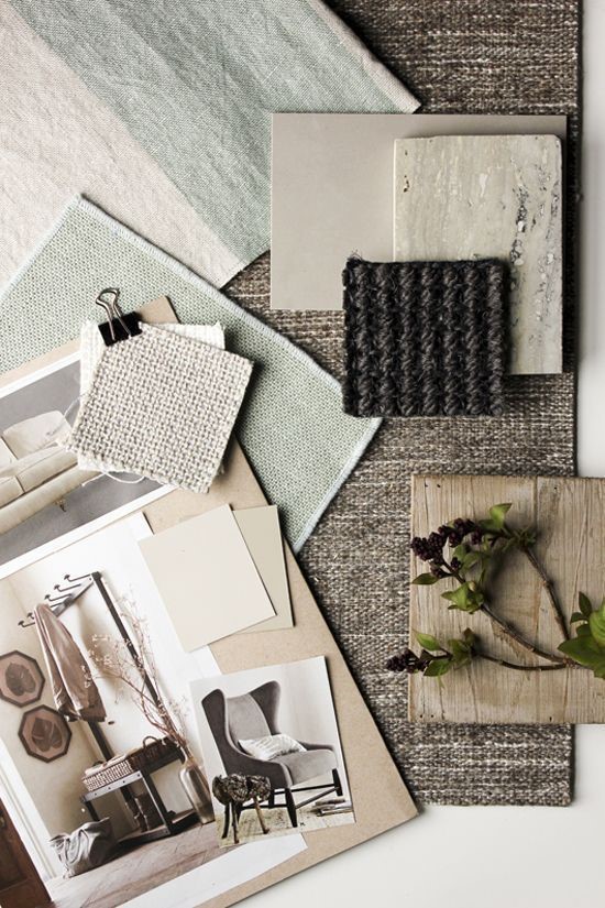 create mood board with material design