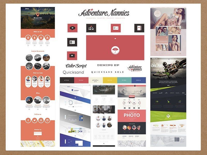 mood board design inspirations