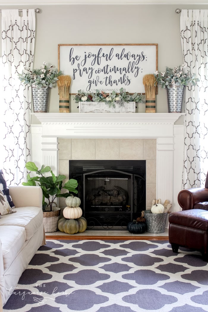 working fireplace