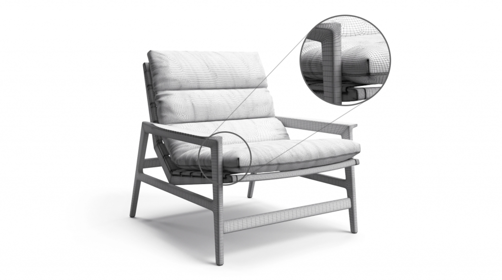 Lack of polygons in 3D models