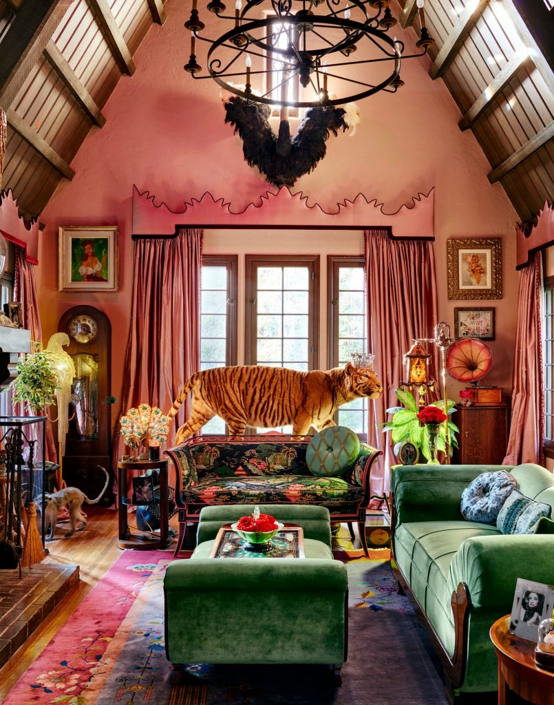 Step Inside Dita Von Teese_s One-of-a-Kind L.A. Home