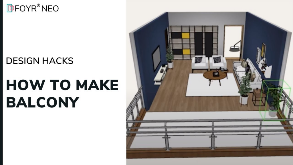 how to make balcony design hacks