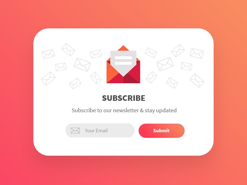 email newsletter for interior designers