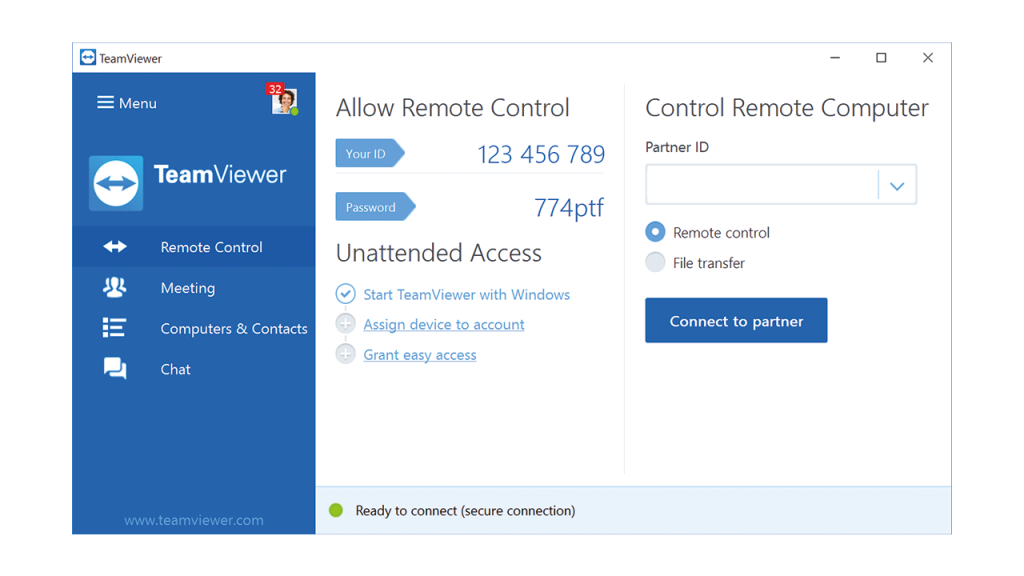 teamviewer - collaboration tool