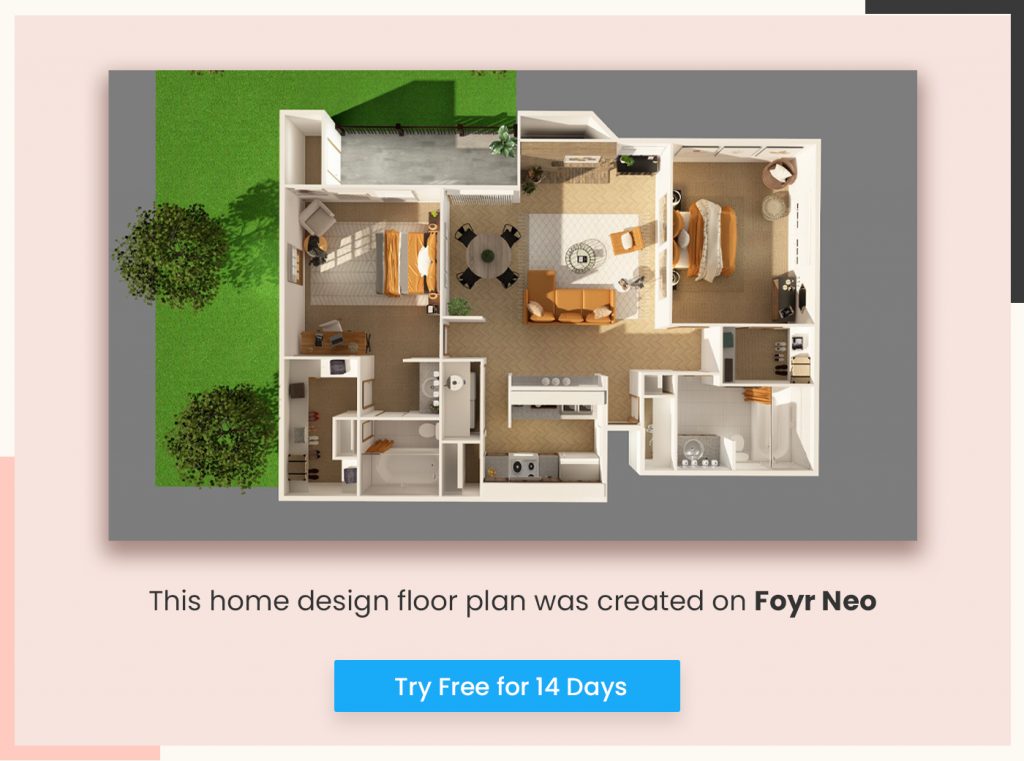Floor Plan by Foyr Neo
