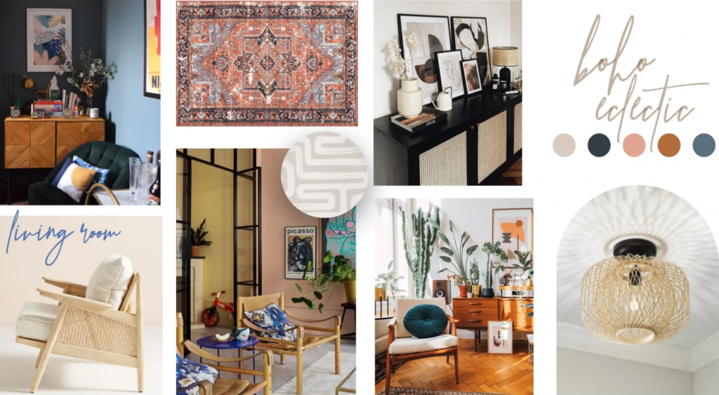 mood board interior design