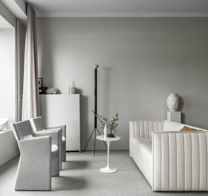 wabi sabi style living room