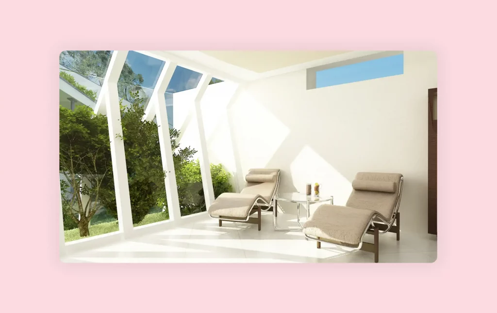 Optimizing natural lighting is essential for impressive designs