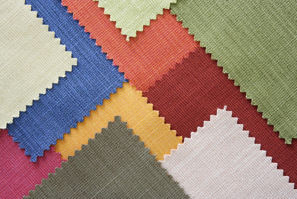 amalgamate different textiles - texture in interior design