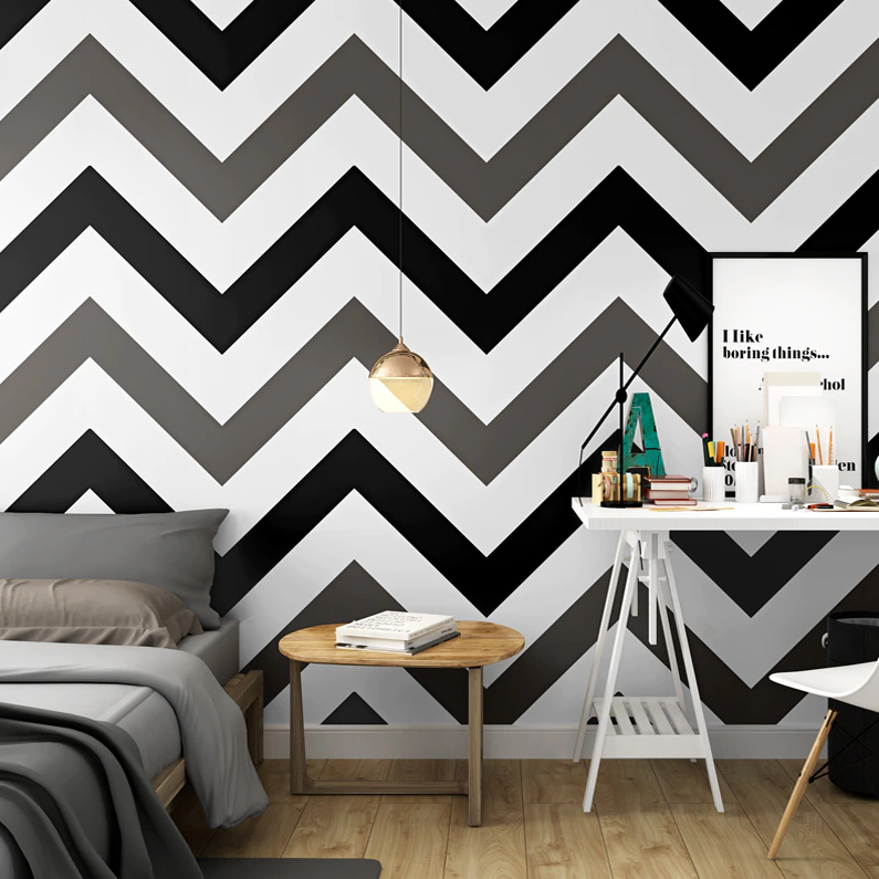 zig zag line in interior design