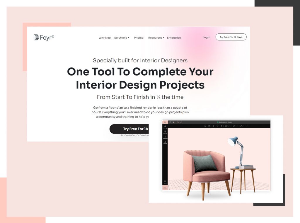 foyr neo - home renovation software