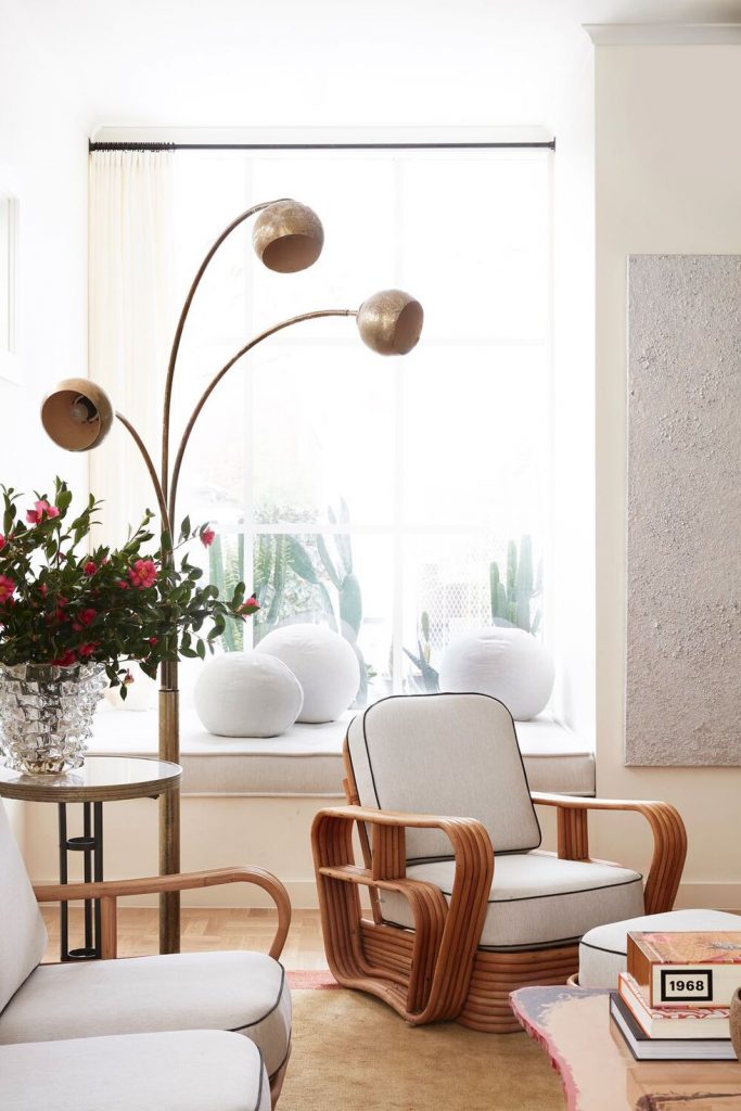 use lamps to add color without painting for home