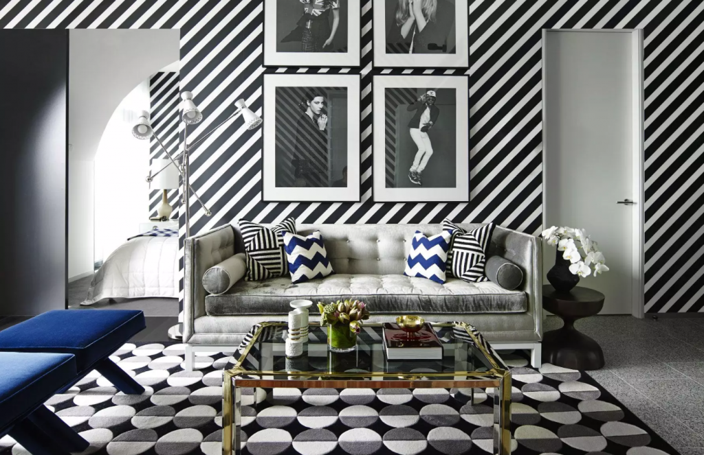 complex pattern in interior design