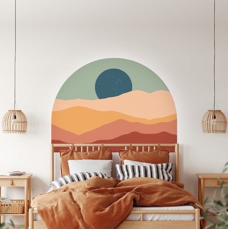 decal headboard