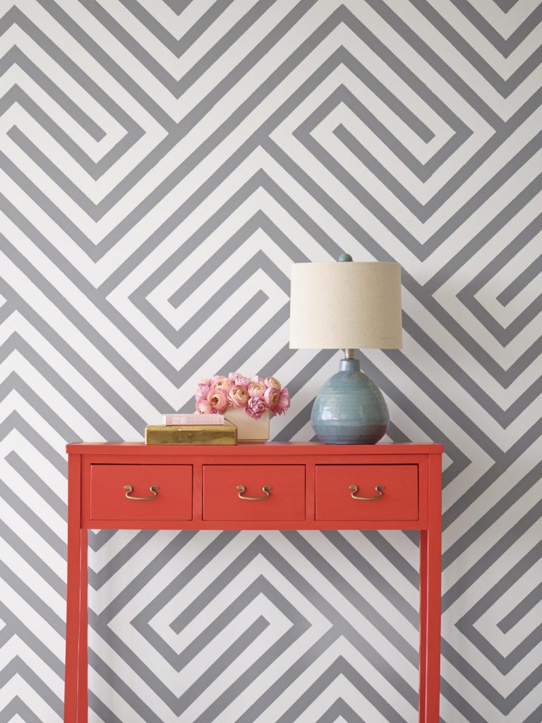 diagonal pattern in interior design