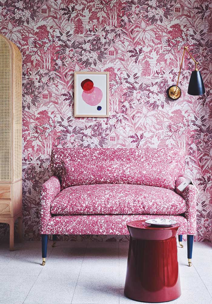 mix different sizes of pattern